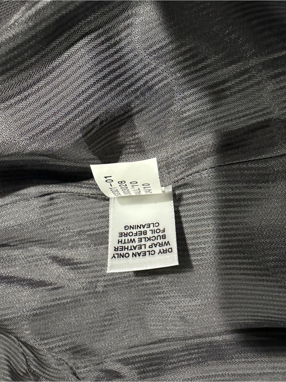 Banana Republic Black Double-Breasted Trench Coat with Belt - Picture 8 of 8